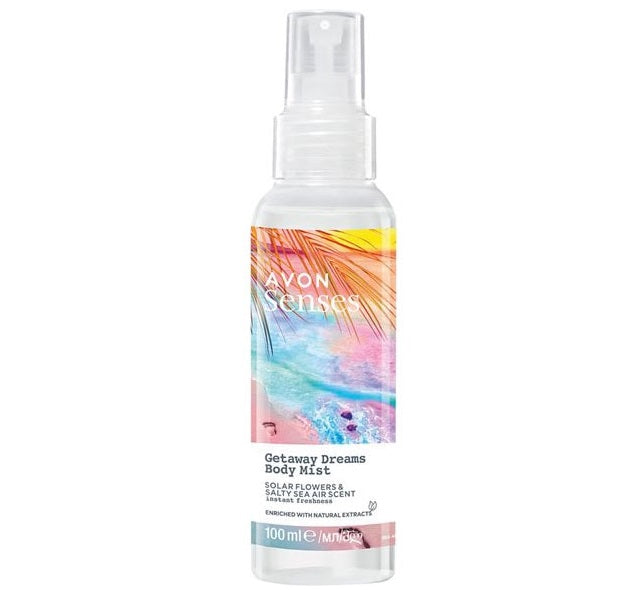 AVON Senses spray Getaway Dreams