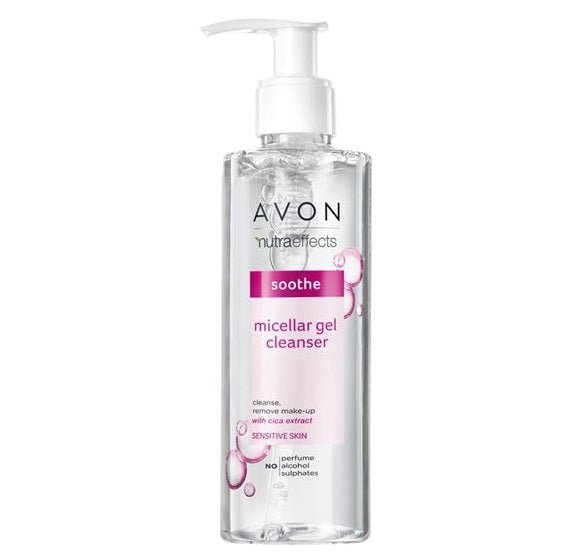 Avon Nutra Effects Gel Micellaire nettoyant & apaisant peau sensible