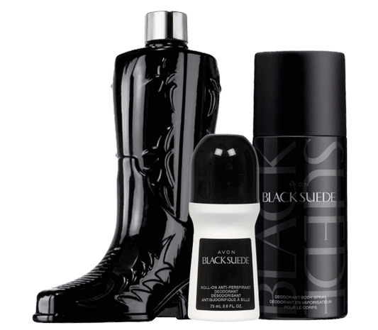 AVON Black Suede eau de toilette édition limitée en lot