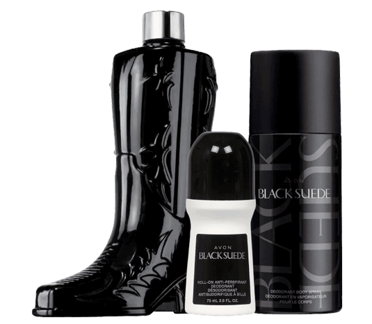 AVON Black Suede eau de toilette édition limitée en lot
