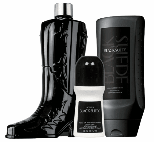 Lot cadeau AVON Black Suede eau de toilette édition limitée