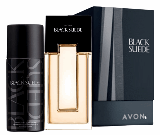 Coffret cadeau AVON Black Suede 2 produits