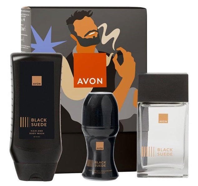 Coffret cadeau AVON Black Suede