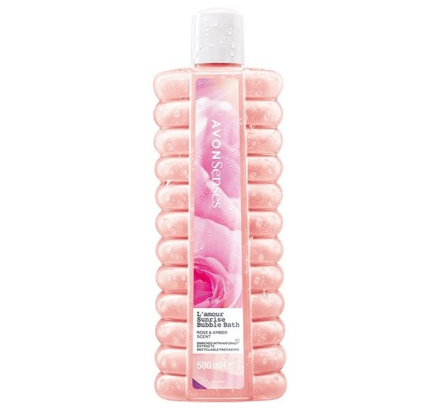 Bain moussant AVON L'amour Rose & Ambre