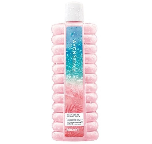 Bain moussant AVON Senses Pink Sands