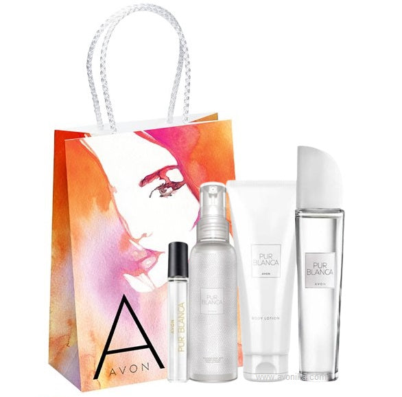 Parfum AVON Pur Blanca coffret cadeau