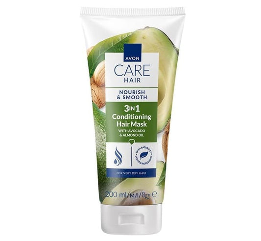 AVON Care masque capillaire 3 en 1 à l'avocat & l'huile d'amande 200 ml