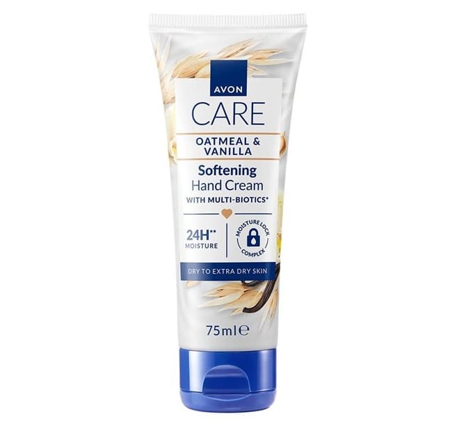 AVON Care crème pour les mains Softening vanille et avoine