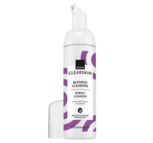 Mousse nettoyante visage anti-acné Avon Clearskin
