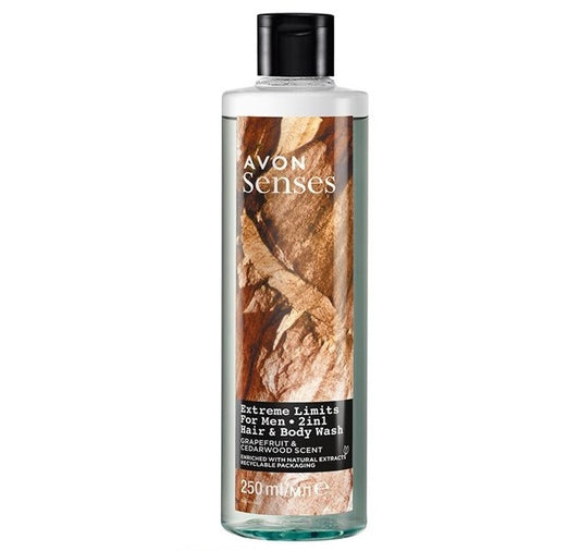 AVON Senses gel douche shampoo X-Treme