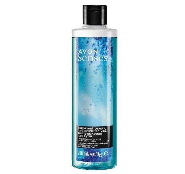 AVON Senses Ocean Surge shampoo & gel douche