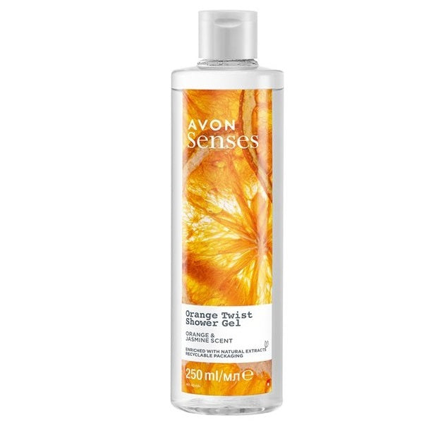 AVON Senses gel douche Orange Twist