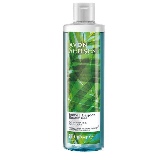 AVON Senses gel douche Secret Lagoon