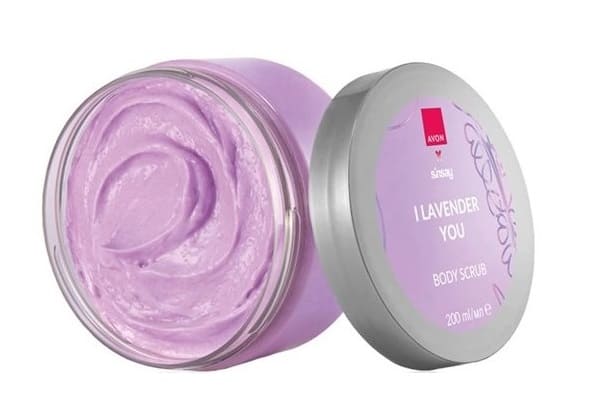 Avon gommage corporel à la lavande