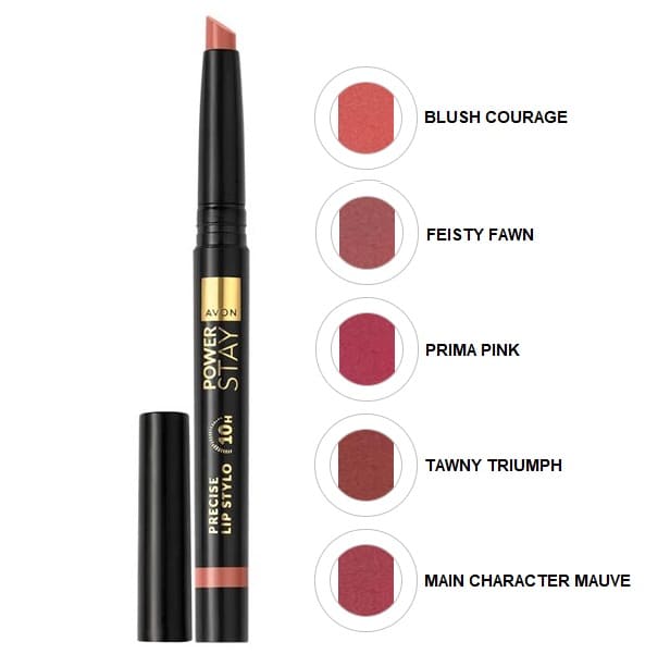 Avon Lip Stylo Power Stay tenue 10 heures