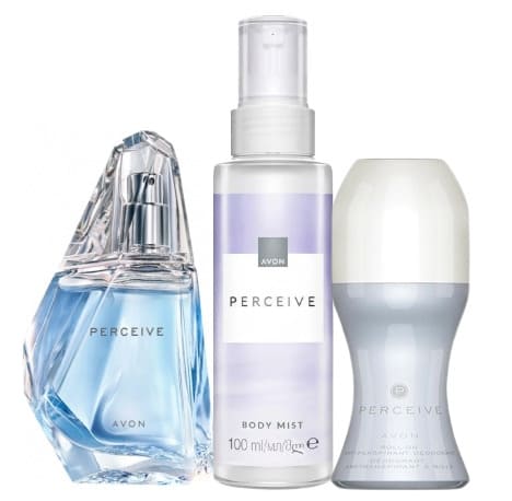 Brume corporelle, Parfum Avon Perceive & déodorant