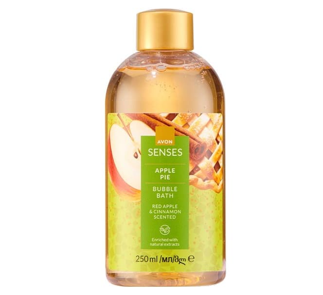 Bain moussant AVON Senses Apple Pie