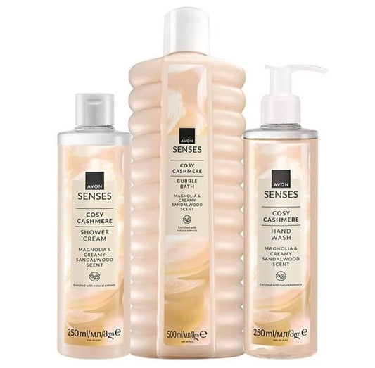 Trio Avon Senses Cosy Cashmere