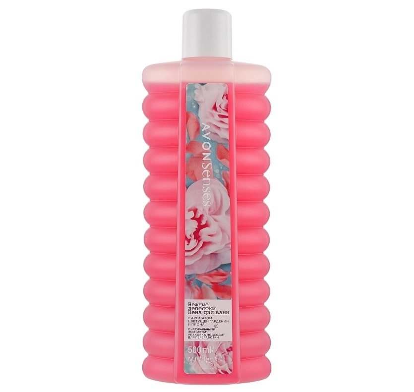 Bain moussant Sooting Petals Avon senses