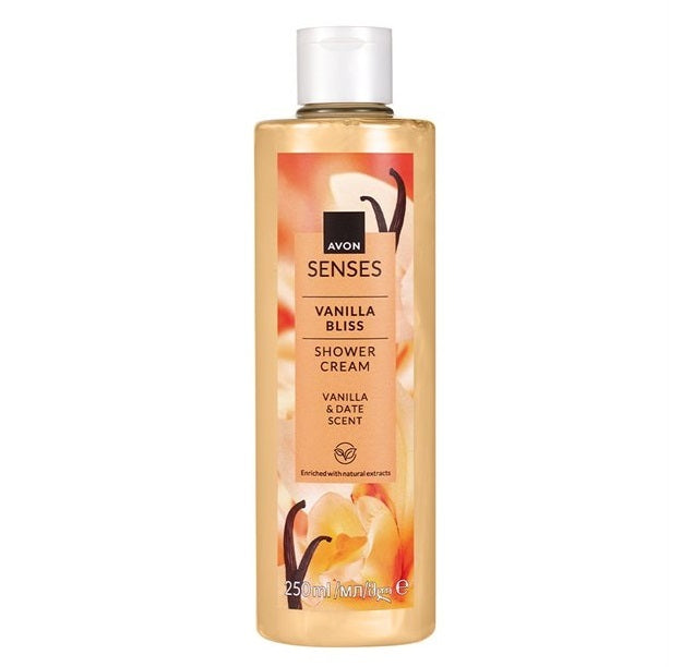 AVON Senses crème douche Vanilla Bliss 250 ml