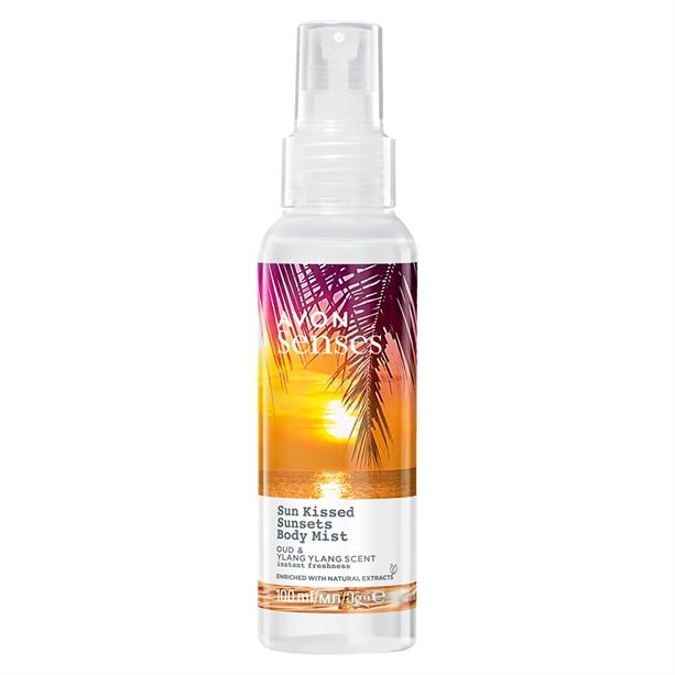 AVON Senses spray corps Sun Kissed Sunsets