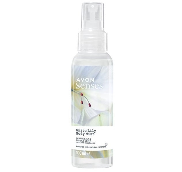 AVON brume parfumée pour le corps White Lily