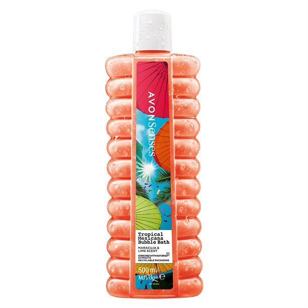 Bain moussant Tropical Mexicana Avon Senses