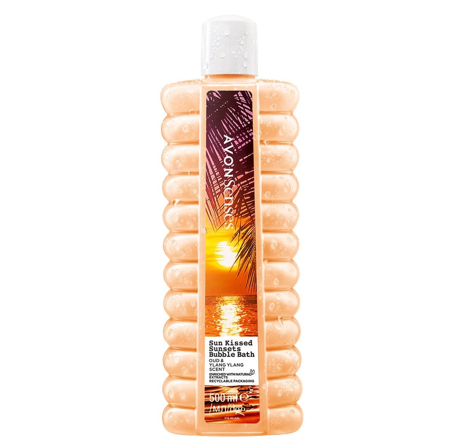 Bain mousse Avon Senses Sun Kissed Sunsets - 500 ml