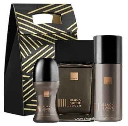 Set Parfum Black Suede Touch