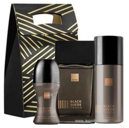 Set Parfum Black Suede Touch