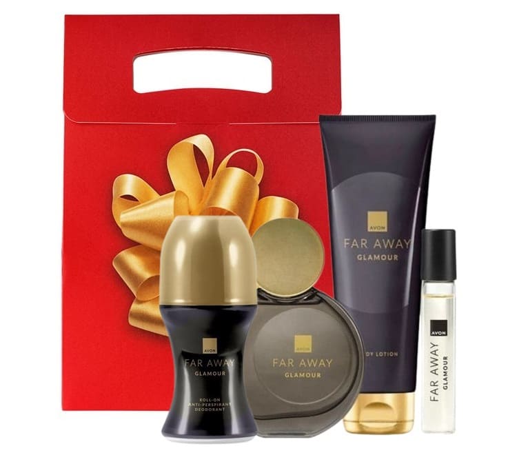 AVON Far Away Glamour lot de 4 produits