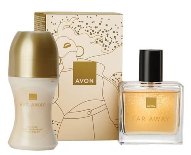 Coffret parfum AVON Far Away 30 ml & déodorant