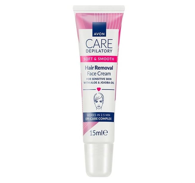 Crème dépilatoire pour le visage Avon Care