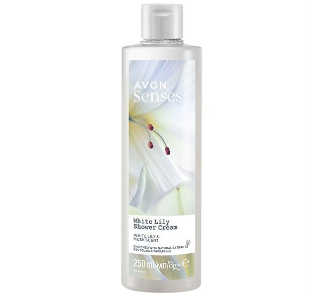 AVON Senses White Lily crème douche