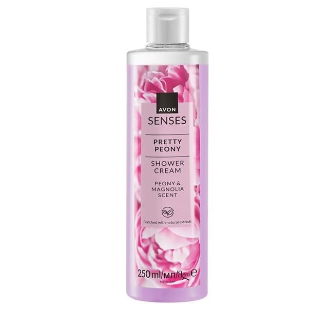 AVON Senses gel douche Pretty Peony