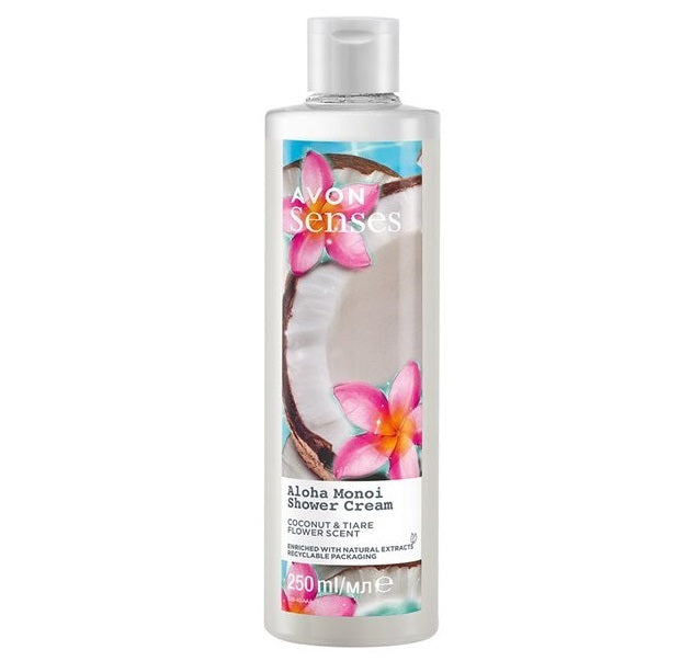 AVON Senses gel douche Aloha Monoi
