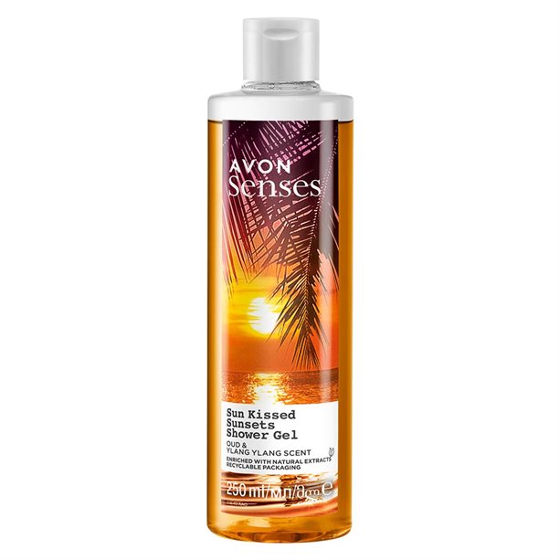Avon Senses gel douche Sun Kissed Sunset