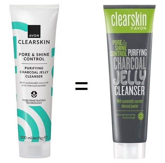 Gel visage au charbon Avon Clearskin