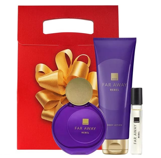 Coffret cadeau AVON Far Away Rebel