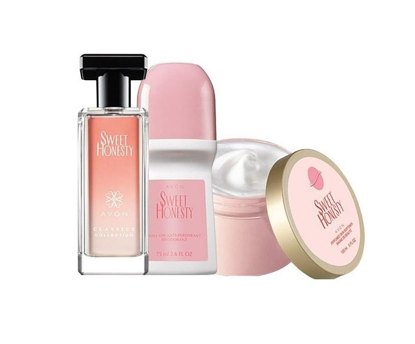 Coffret Parfum Sweet Honesty avec crème parfumée