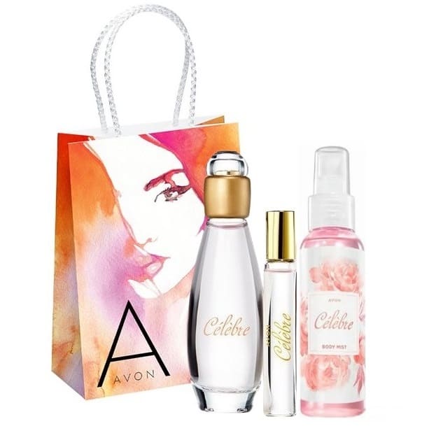 Set Parfum Avon Célèbre