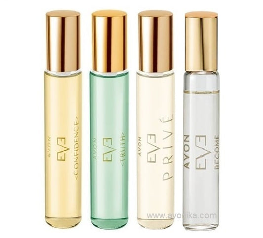 AVON EVE Collection lot de 4 eaux de parfum spray