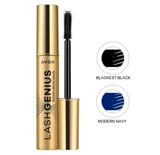 AVON True Mascara 5 in 1 Lash Genius Navy & Black