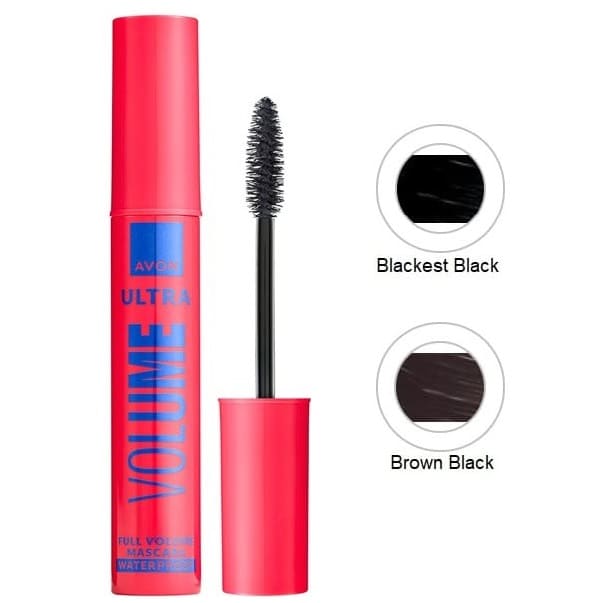 AVON Mascara Ultra Volume Waterproof - Brun ou Noir