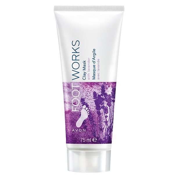 Masque argile et lavande pour les pieds Avon Foot Works