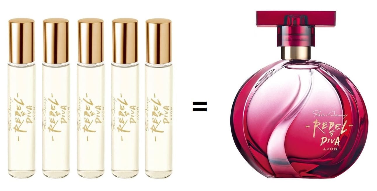 AVON Far Away Rebel & Diva eau de parfum