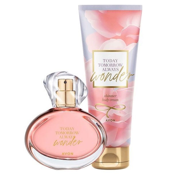 Parfum Avon TTA Wonder avec lotion pour le corps