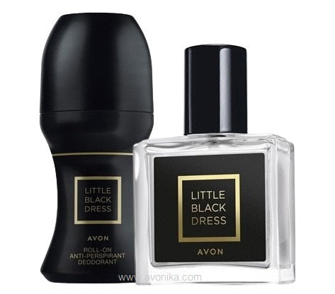 Parfum Little Black Dress AVON + deodorant