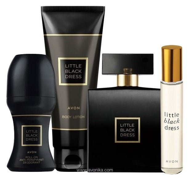 AVON Little Black Dress lot de 4 produits - AVONIKA