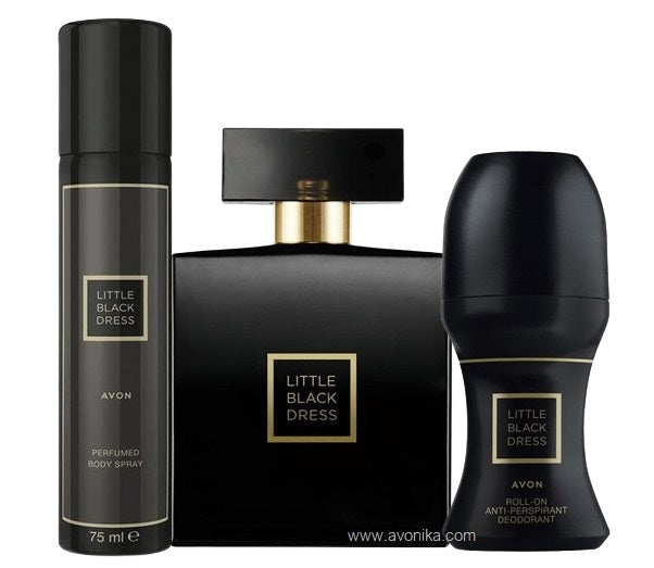 AVON Little Black Dress lot de 3 produits - AVONIKA